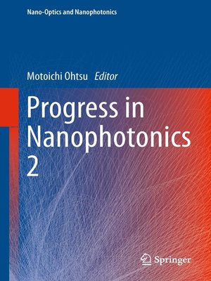 cover image of Progress in Nanophotonics 2